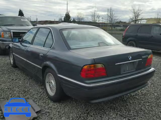 1999 BMW 740I AUTOMATIC WBAGG8335XDN73989 зображення 2