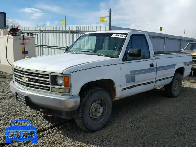 1990 CHEVROLET K1500 1GCDK14K2LE219949 image 1