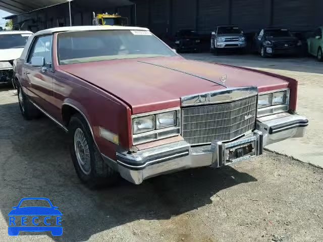 1984 CADILLAC ELDORADO 1G6AL5781EE628487 Bild 0