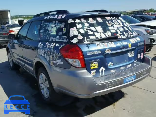 2009 SUBARU OUTBACK 4S4BP60C697337340 Bild 2