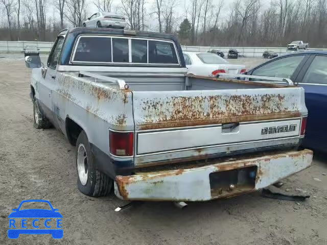 1983 CHEVROLET C10 1GCDC14H8DS109153 image 2