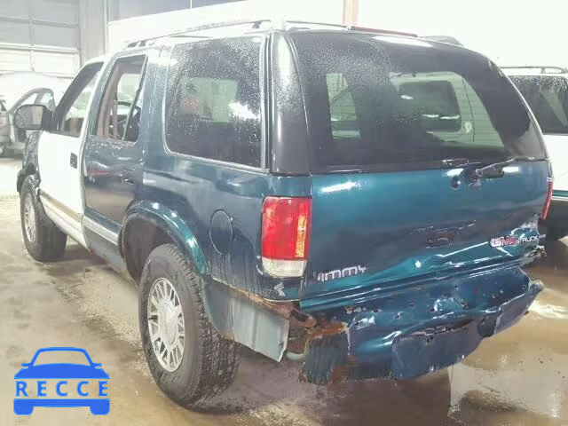 1997 GMC JIMMY 1GKDT13W2V2507447 зображення 2