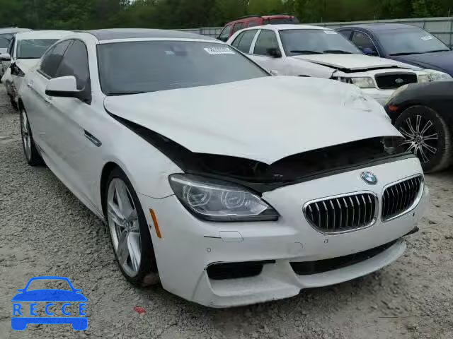 2014 BMW 640I GRAN WBA6A0C5XED317585 зображення 0