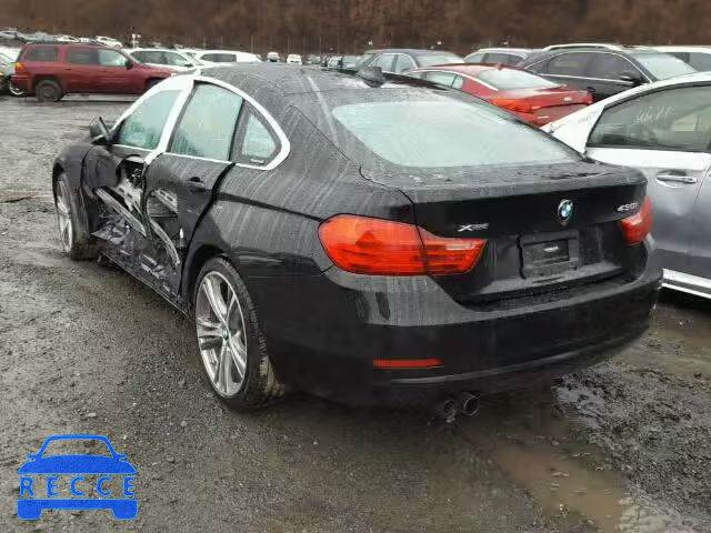 2017 BMW 430XI GRAN WBA4F9C53HG439818 image 2