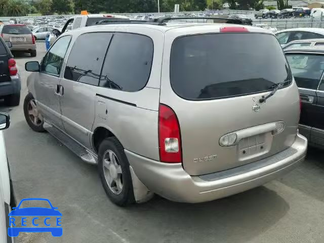 2001 NISSAN QUEST GXE 4N2ZN15T01D816568 image 2