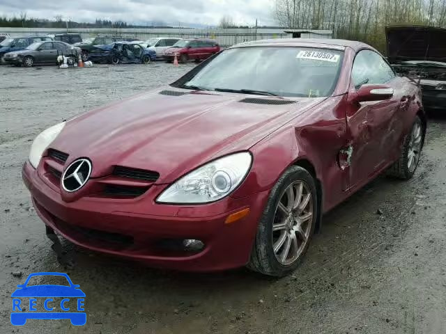 2005 MERCEDES-BENZ SLK350 WDBWK56F05F040823 зображення 1