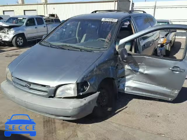 1999 TOYOTA SIENNA CE 4T3ZF19C6XU115555 image 1