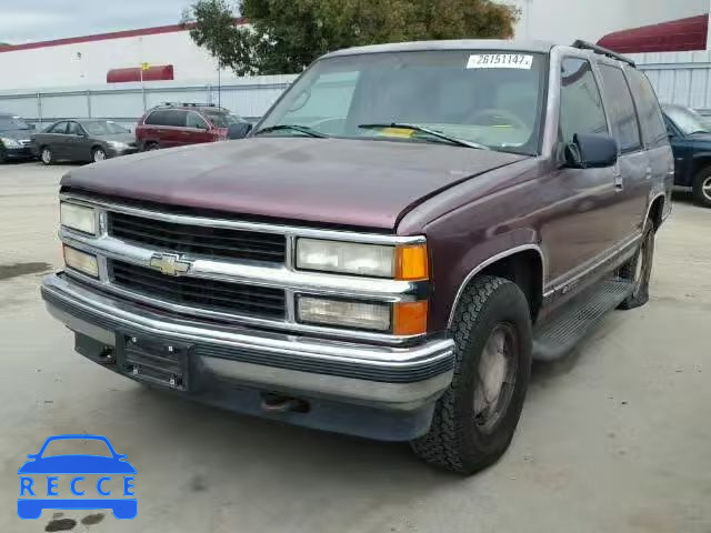 1996 CHEVROLET TAHOE K150 1GNEK13R7TJ390200 image 1