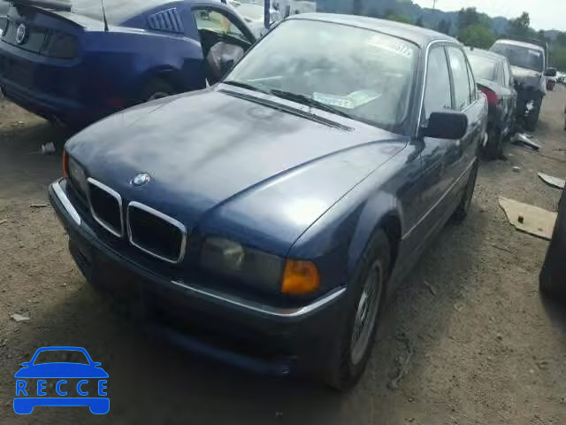 1998 BMW 740IL WBAGJ8323WDM20387 image 1