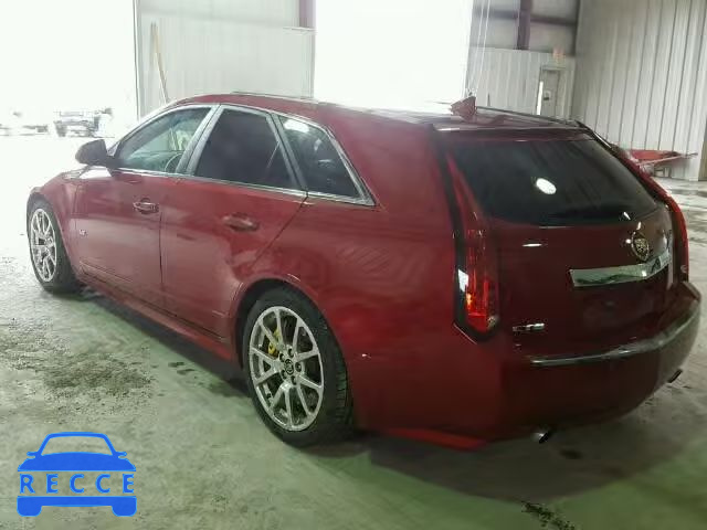 2011 CADILLAC CTS-V 1G6DV8EP2B0140967 зображення 2