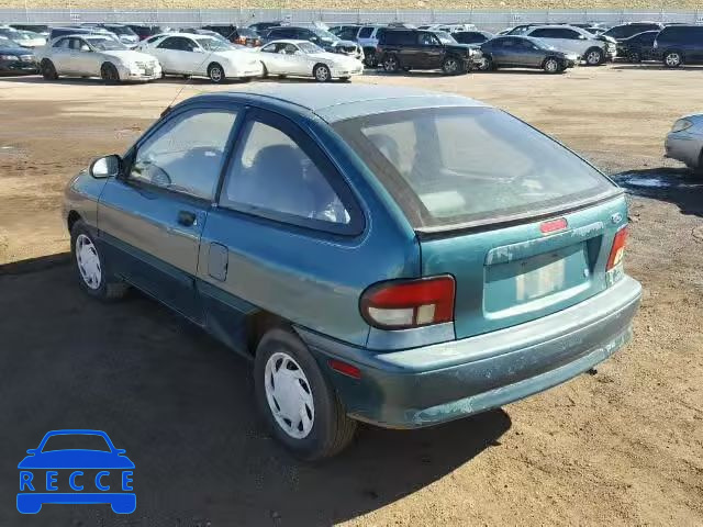 1996 FORD ASPIRE KNJLT05H3T6169303 image 2