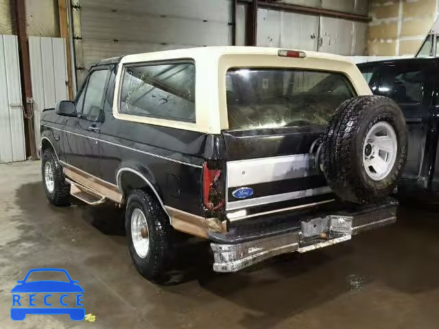 1995 FORD BRONCO 1FMEU15H7SLB23757 image 2