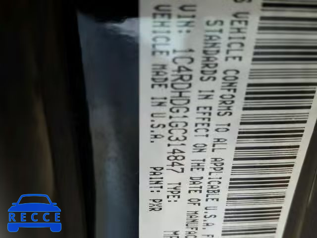 2016 DODGE DURANGO LI 1C4RDHDG1GC314847 image 9