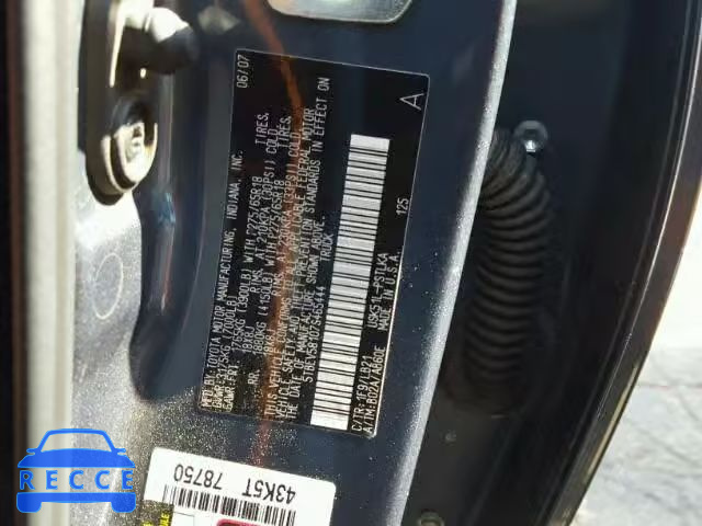 2007 TOYOTA TUNDRA CREWMAX 5TBEV58107S465444 image 9