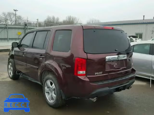 2014 HONDA PILOT EXL 5FNYF3H57EB026669 image 2