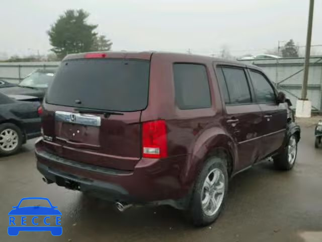 2014 HONDA PILOT EXL 5FNYF3H57EB026669 image 3