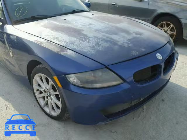 2006 BMW Z4 3.0I 4USBU33526LW68261 Bild 8