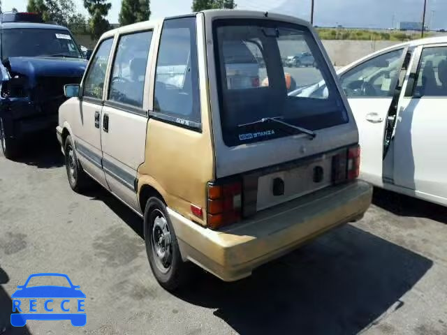 1986 NISSAN STANZA JN1HM05S9GX037067 Bild 2