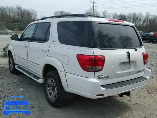 2007 TOYOTA SEQUOIA SR 5TDBT44A77S286642 зображення 2