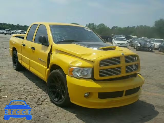 2005 DODGE RAM SRT-10 3D3HA18H15G740327 зображення 0