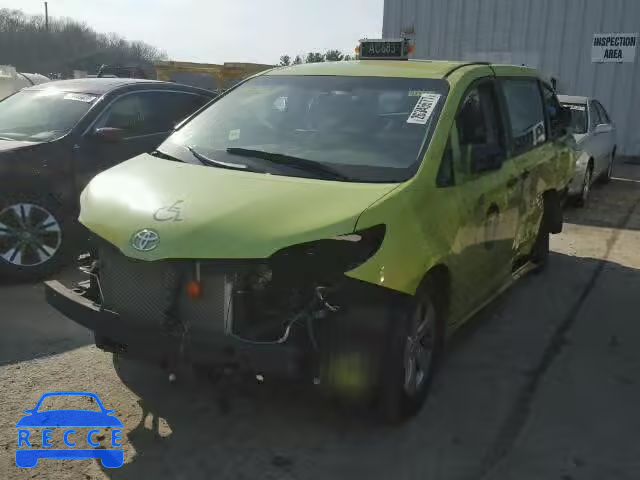 2014 TOYOTA SIENNA 5TDZK3DC6ES458203 image 1