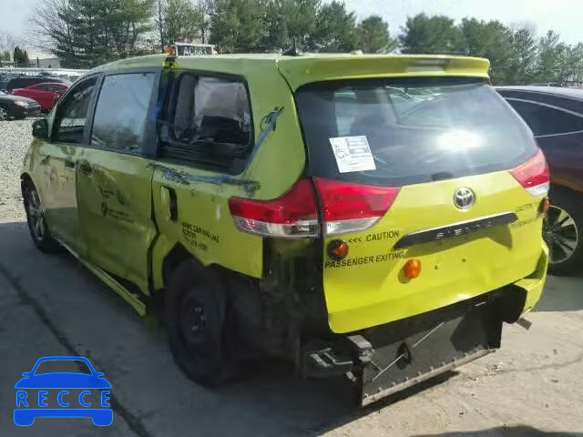 2014 TOYOTA SIENNA 5TDZK3DC6ES458203 image 2