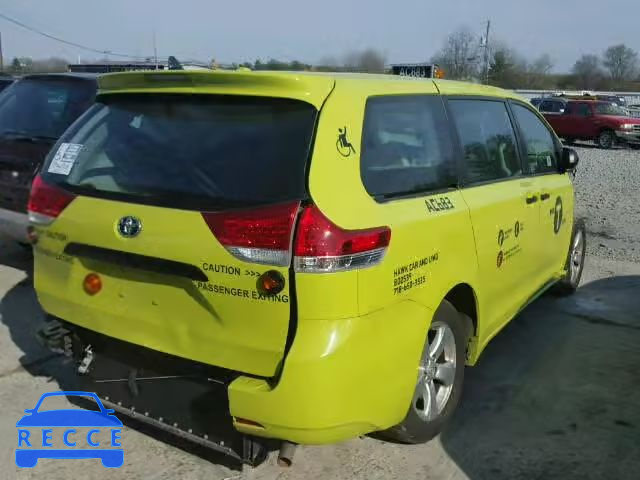 2014 TOYOTA SIENNA 5TDZK3DC6ES458203 image 3