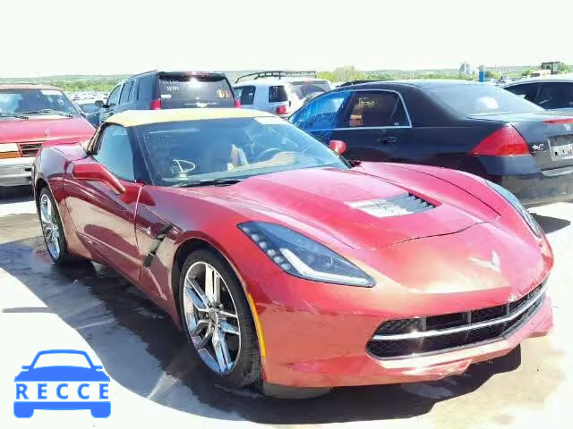 2014 CHEVROLET CORVETTE 3 1G1YM3D70E5108606 image 0