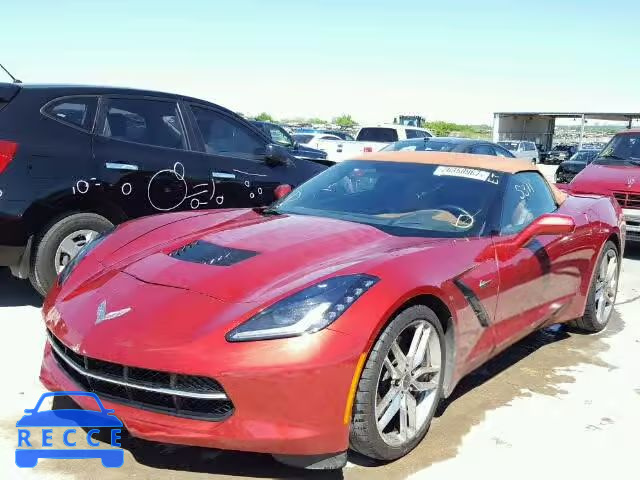 2014 CHEVROLET CORVETTE 3 1G1YM3D70E5108606 image 1