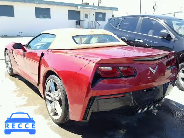 2014 CHEVROLET CORVETTE 3 1G1YM3D70E5108606 зображення 2