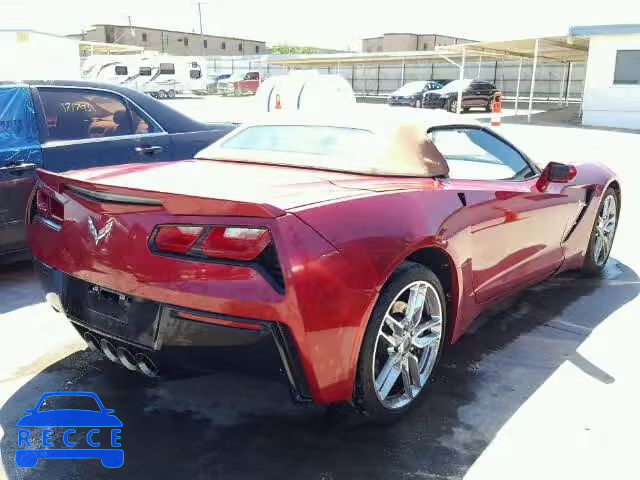 2014 CHEVROLET CORVETTE 3 1G1YM3D70E5108606 зображення 3