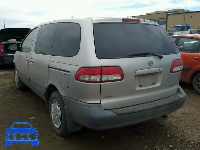 2001 TOYOTA SIENNA CE 4T3ZF19C11U387759 image 2