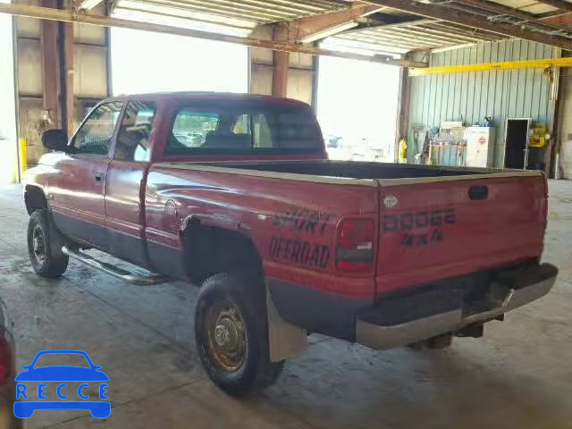 1998 DODGE RAM 2500 3B7KF22Z6WG140556 image 2