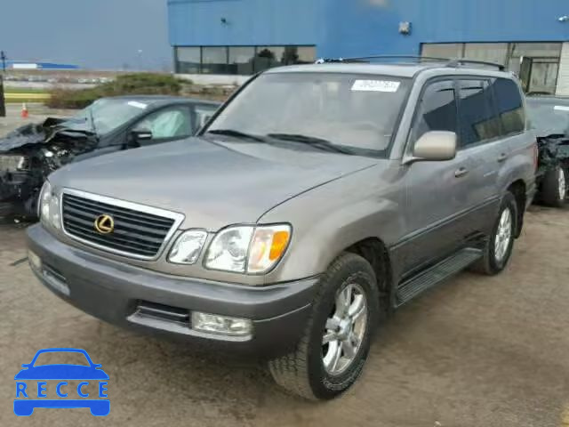 1999 LEXUS LX 470 JT6HT00W4X0033972 image 1