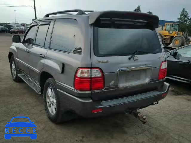 1999 LEXUS LX 470 JT6HT00W4X0033972 image 2