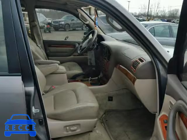 1999 LEXUS LX 470 JT6HT00W4X0033972 image 4