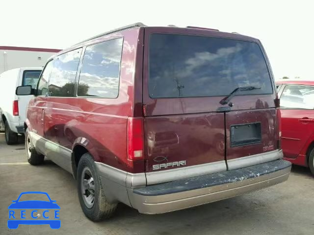 2001 GMC SAFARI 1GKEL19W11B519658 Bild 2