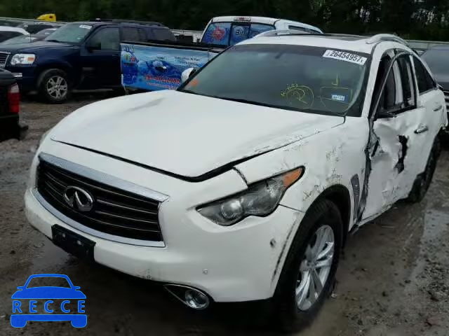 2014 INFINITI QX70 JN8CS1MU0EM450360 image 1