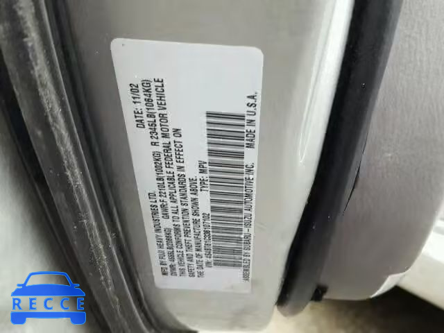 2003 SUBARU BAJA 4S4BT61C336107102 image 9