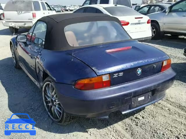 1997 BMW Z3 2.8 4USCJ3320VLC00369 зображення 2