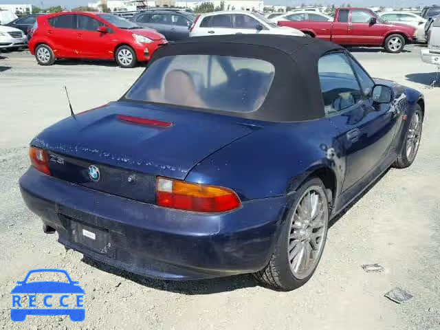 1997 BMW Z3 2.8 4USCJ3320VLC00369 зображення 3