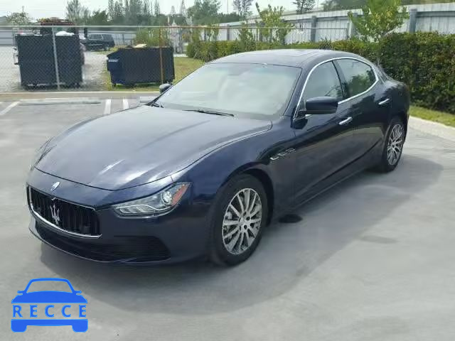 2014 MASERATI GHIBLI S Q ZAM57RTAXE1099627 image 1