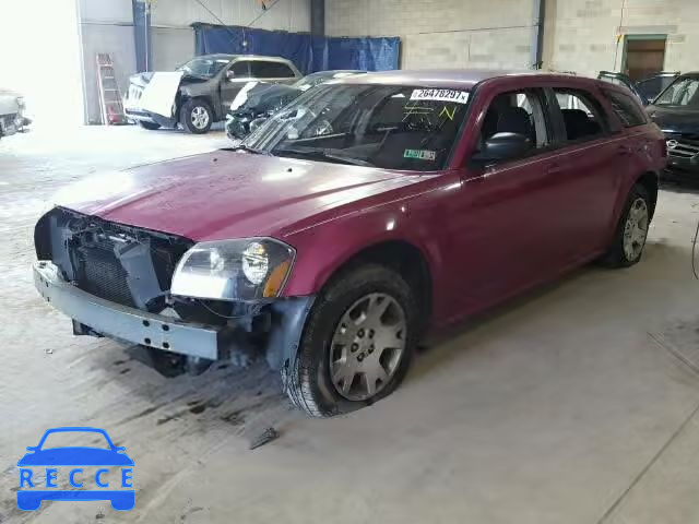 2007 DODGE MAGNUM SE 2D4FV47T67H793722 image 1