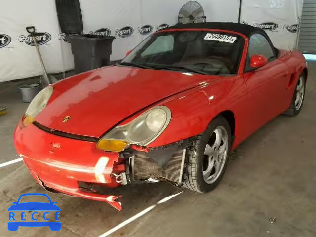 2001 PORSCHE BOXSTER WP0CA29811U626892 зображення 1