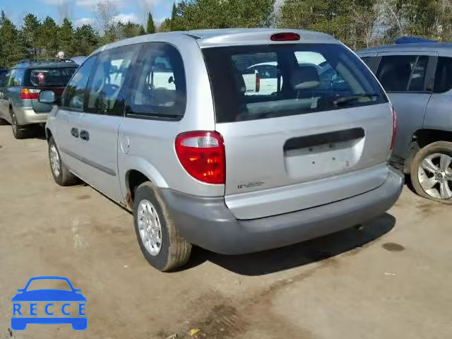 2002 CHRYSLER VOYAGER EC 1C4GJ15B42B557450 image 2