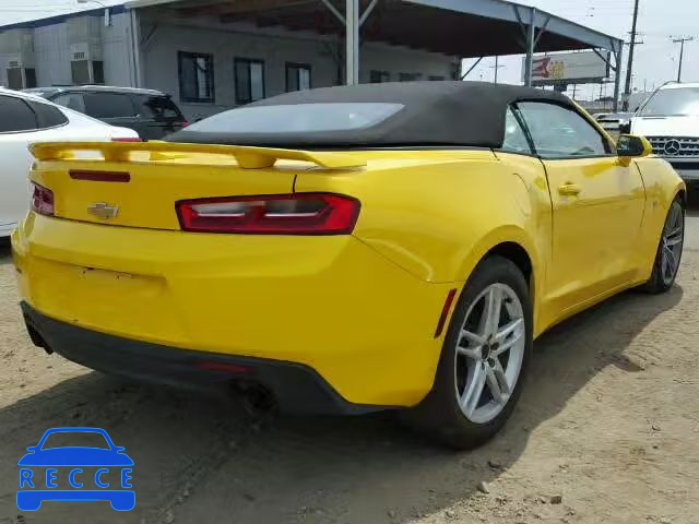 2017 CHEVROLET CAMARO LT 1G1FB3DS2H0140587 зображення 3