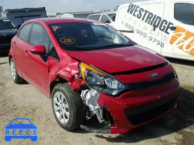 2017 KIA RIO LX KNADM5A37H6047320 image 0