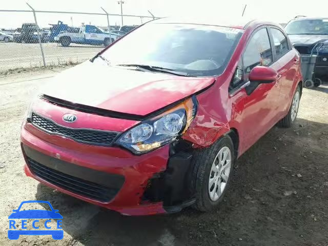 2017 KIA RIO LX KNADM5A37H6047320 image 1