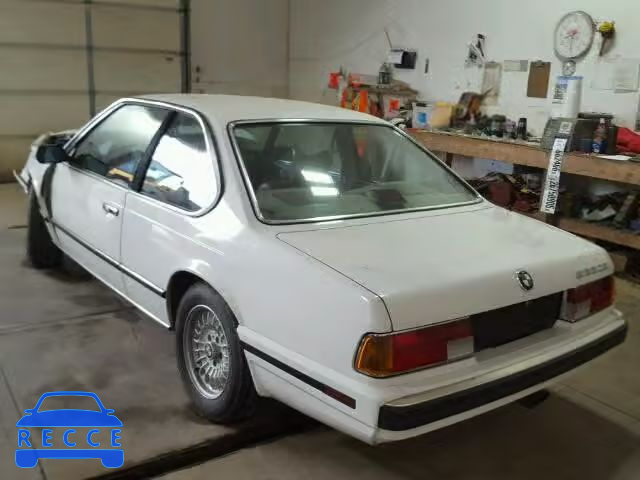1989 BMW 635CSI AUT WBAEC8413K3268618 image 2