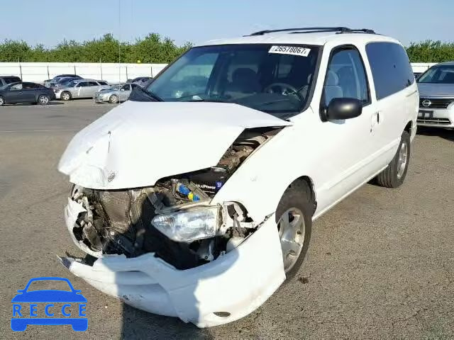 2001 NISSAN QUEST GXE 4N2ZN15T51D813956 image 1